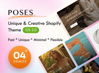 Poses – Cosmetics & Swimwear Shopify Theme OS 2.0