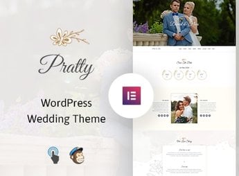 Pratty – Wedding WordPress Theme