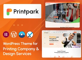 PrintPark – Printing Company & Design Services WordPress Theme
