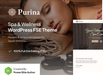 Purina – Spa & Wellness FSE WordPress Theme