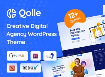 Qolle – Digital Marketing Agency WordPress Theme