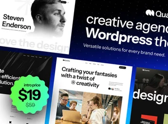 Quanto – Creative Agency WordPress Theme
