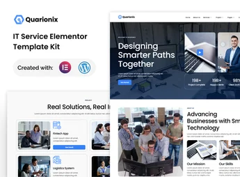 Quarionix – IT Service Elementor Template Kit
