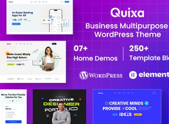 Quixa – Creative Business WordPress Theme
