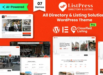 ListPress – Directory & Listing WordPress Theme