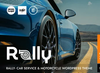 Rally – Car Service & Motorcycle WordPress Theme