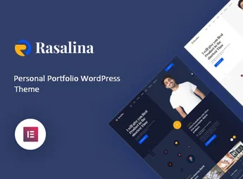 Rasalina – Personal Portfolio WordPress Theme