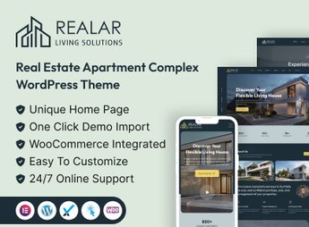 Realar – Real Estate WordPress Theme