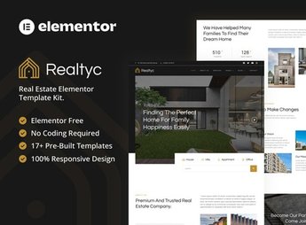 Realtyc – Real Estate Elementor Template Kit
