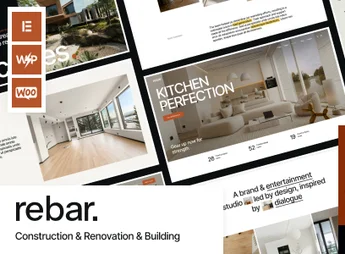 Rebar – Construction & Renovation & Building WordPress Theme