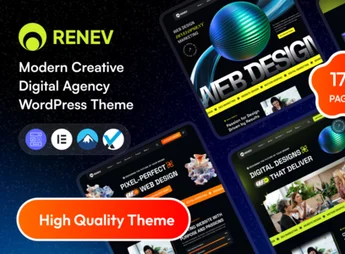 Renev – Creative Digital Agency WordPress Theme