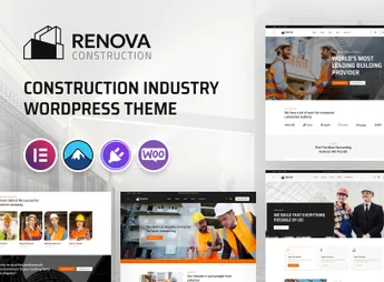 Renova – Construction Industry WordPress Theme