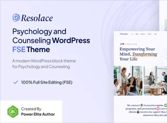 Resolace – Psychology & Counseling FSE WordPress Theme