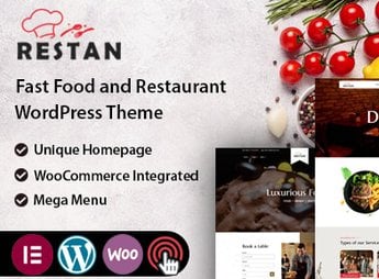 Restan – Restaurant WordPress Theme
