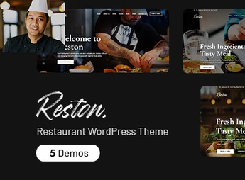 Reston – Restaurant WordPress Theme