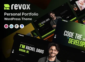 Revox – Personal Portfolio WordPress Theme