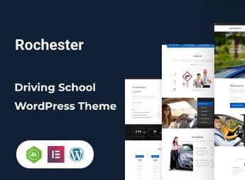 Rochester – Driving School WordPress Theme