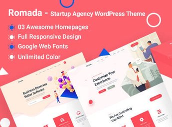 Romada – Startup Agency WordPress Theme