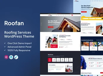 Roofan – Roofing Services WordPress Theme