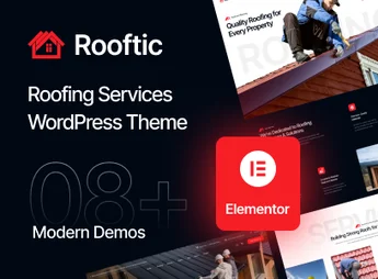 Rooftic – Roofing Services WordPress Theme