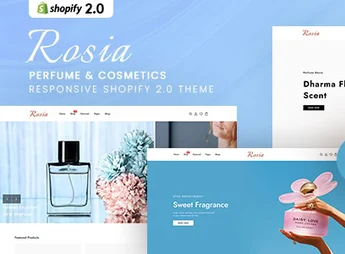 Rosia – Perfume & Cosmetics Responsive Shopify 2.0 Theme