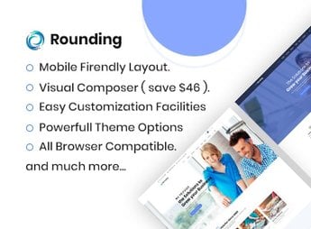 Rounding – Business WordPress Theme