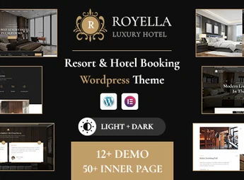 Royella – Luxury & Hotel Booking WordPress Theme