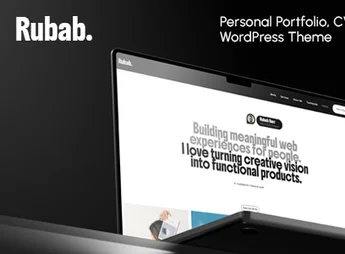 Rubab – Personal Portfolio WordPress Theme