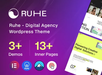 Ruhe – Digital Agency WordPress Theme