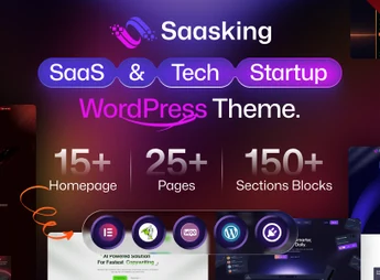Saasking – SaaS & Tech Startup WordPress