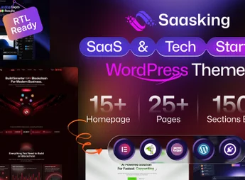 Saasking – SaaS & Tech Startup WordPress