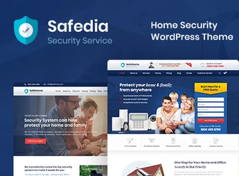 Safedia – Home Security WordPress Theme