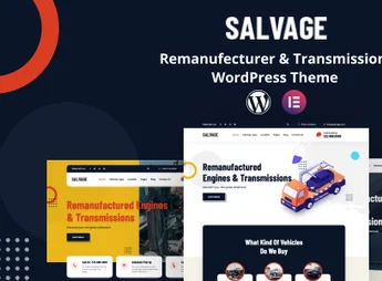 Salvage – Remanufacturer WordPress Theme