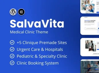 SalvaVita – Medical Clinic WordPress Theme