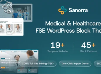 Sanorra – Medical & Healthcare FSE WordPress Block Theme