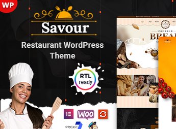 Savour – Restaurant WordPress Theme
