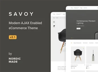 Savoy – Minimalist AJAX WooCommerce Theme