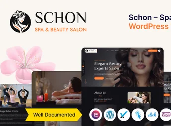 Schon – Spa & Wellness Salon WordPress Theme