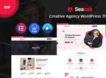 Seacab – Creative Agency WordPress Theme