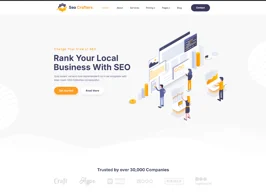SeoCrafters – Marketing Agency WordPress Theme