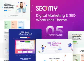 Seomy – Digital Marketing & SEO Agency WordPress Theme