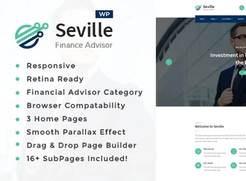 Seville – Business Consulting WordPress Theme