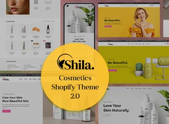 Shila – Cosmetics & Skincare Modern eCommerce Shopify Store Theme