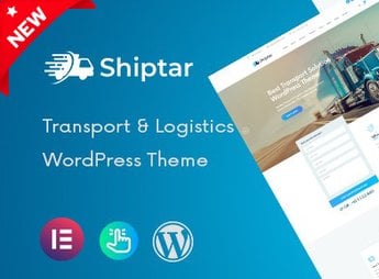 Shiptar – Transport & Logistics WordPress Theme