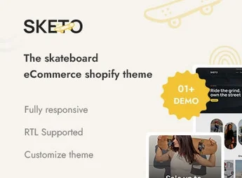 Sketo – Skateboard eCommerce Shopify 2.0 Theme