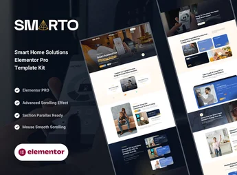 Smarto – Smart Home Solutions Elementor Pro Template Kit