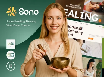 Sono – Sound Healing Therapy WordPress Theme