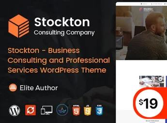 Stockton – Business & Financial Consulting WordPress Theme