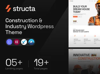 Structa – Construction & Industry WordPress Theme