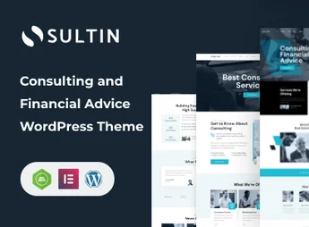 Sultin – Consulting WordPress theme